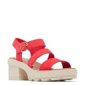 Sorel Women's Joanie Heel Ankle Strap Sandals